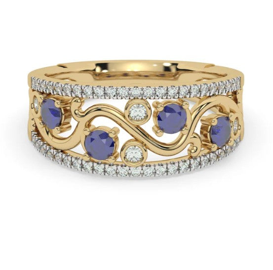 9 carat gold dress rings Vintage 9 Carat Gold Dress Rings