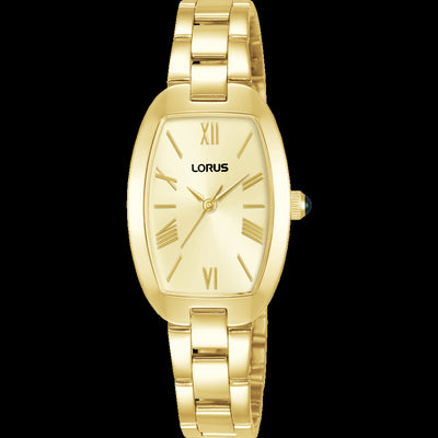 Ladies Gold Plated Stainless Steel Lorus Dress Watch