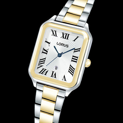 Ladies 2 Tone Stainless Steel Lorus Dress Watch