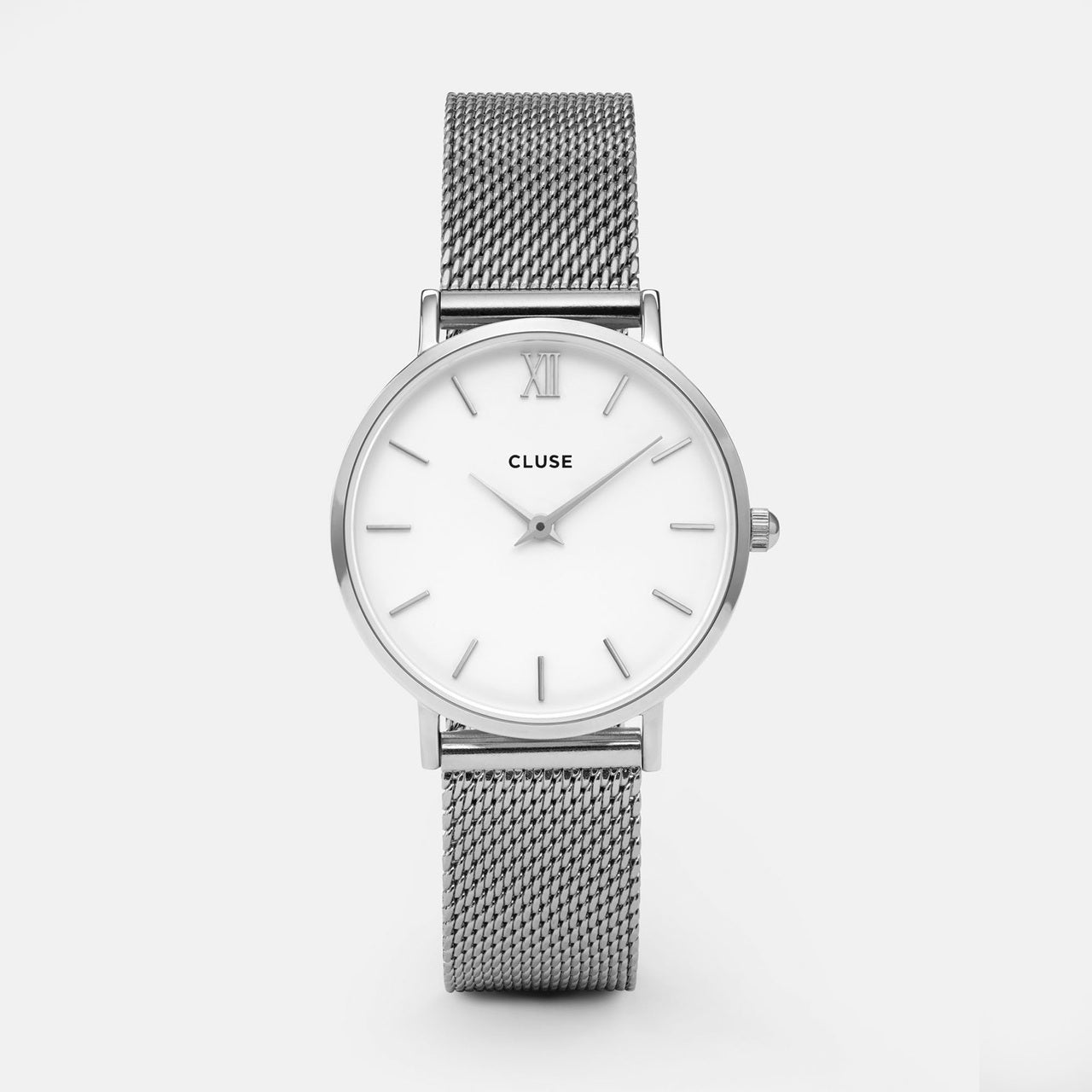 Cluse Minuit Womens Watch With Silver Case
