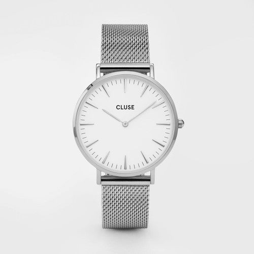 Ladies Stainless Steel CLUSE Watch with Mesh Band