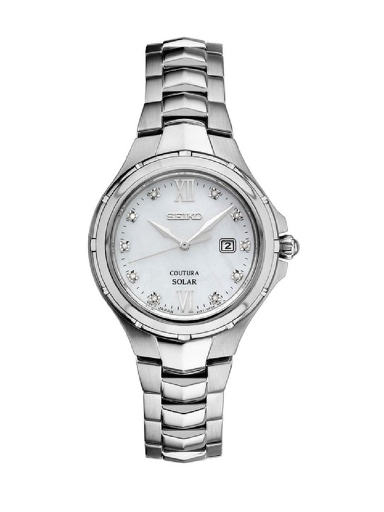 Ladies SEIKO Coutura Solar 100m Diamond Set Watch