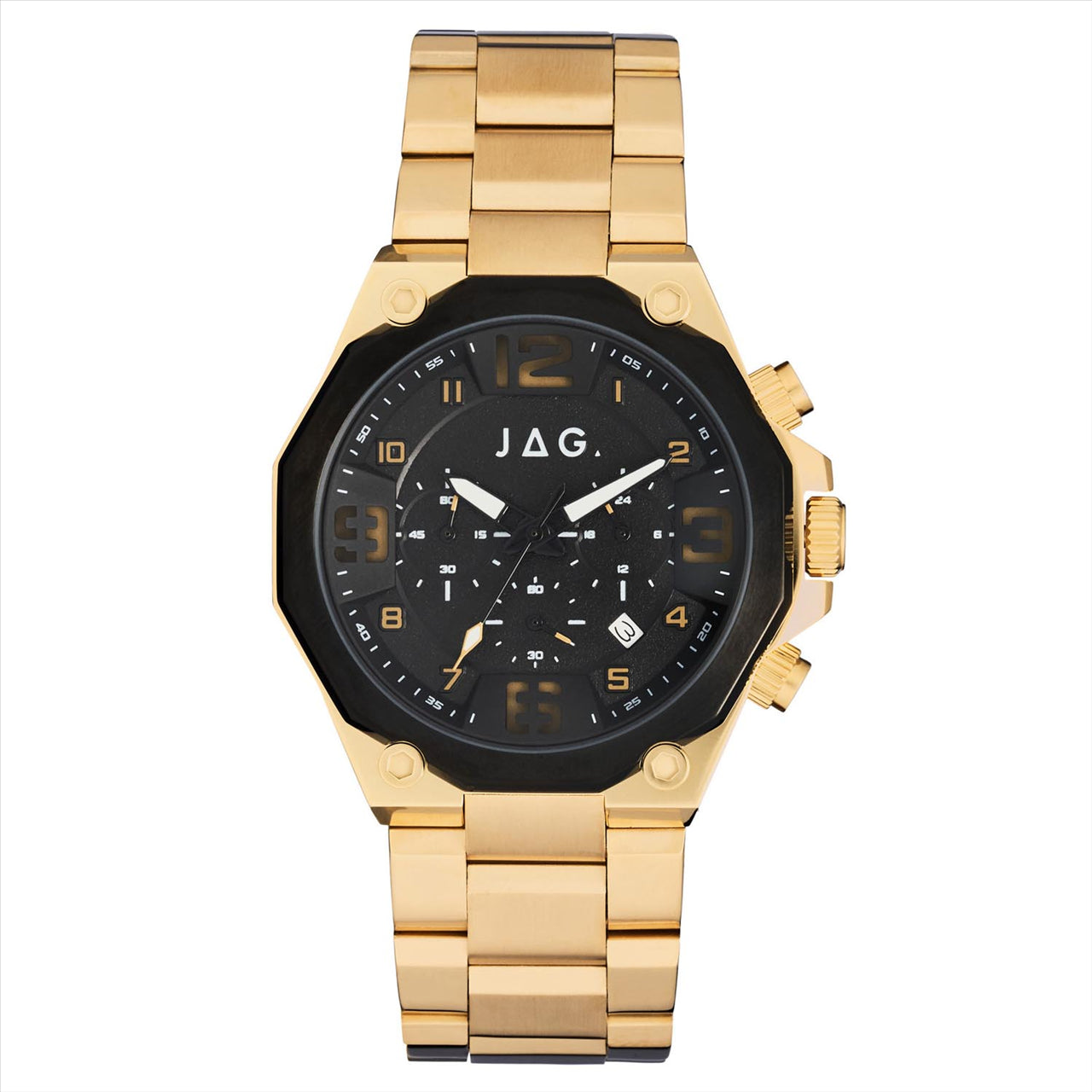 Gents Gold Plated JAG Watch