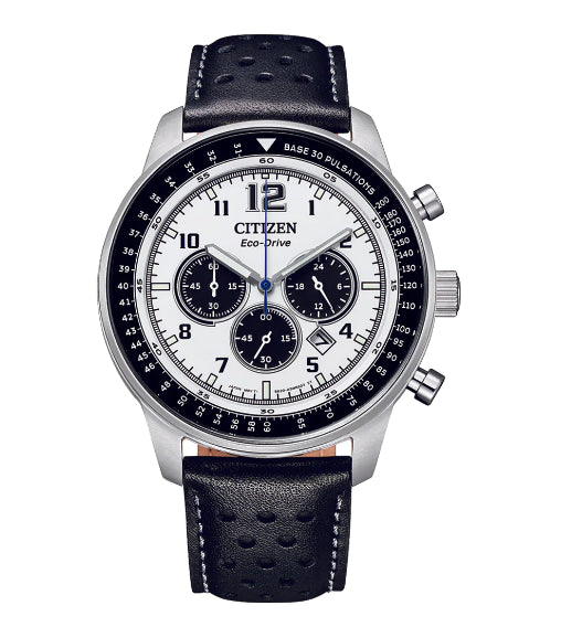 Men's Stainless Steel 100m Citizen Eco Drive Chronograph
