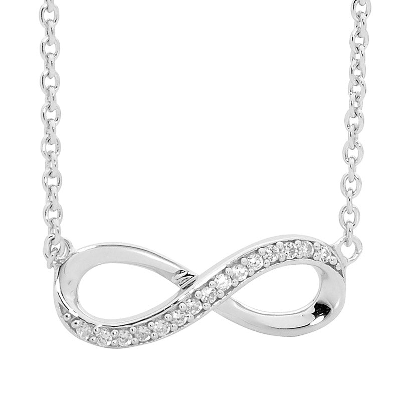 Sterling Silver Infinity Pendant on Chain